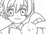 Host Club Ouran School High Coloring Pages Honey Line sketch template