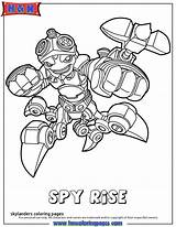 Spy Coloring Pages Skylanders Force Swap Kids Printable Rise Getdrawings Color Library Clipart Getcolorings Popular sketch template