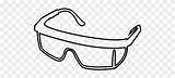 Goggles Pinclipart Stamp Browse sketch template