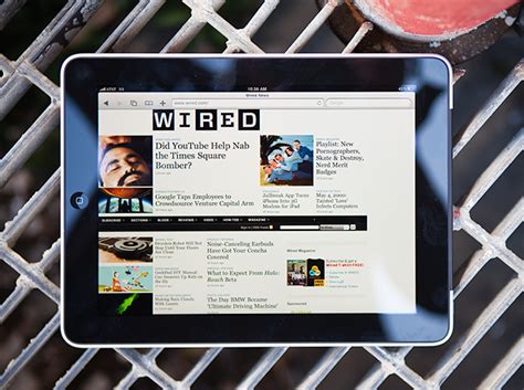 review apple ipad  wired