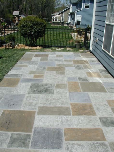 patio surface options outdoor contracting charlotte landscape