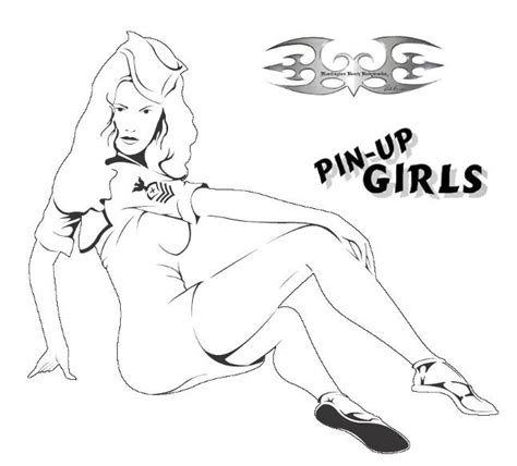 Military Pin Up Girl 5 Sexy Airbrush Stencil Template Ebay