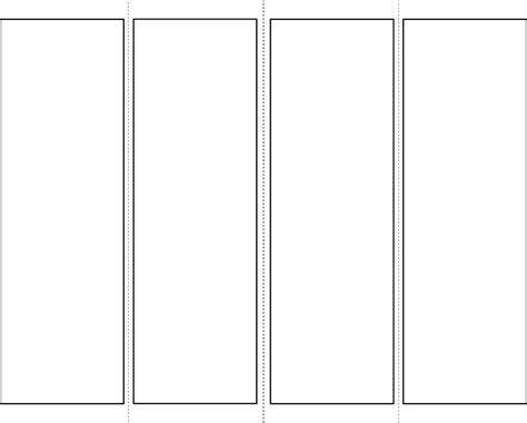 blank printable bookmarks