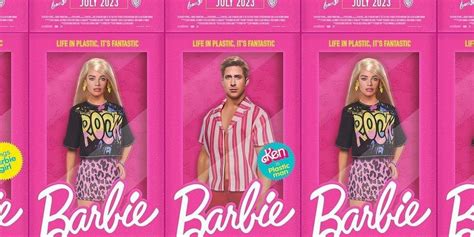 barbie fan posters turn margot robbie ryan gosling  plastic dolls