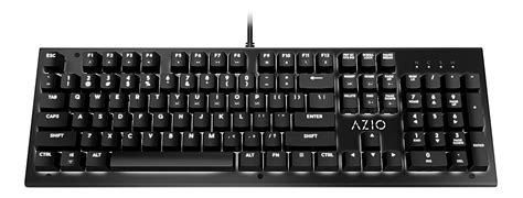 azio mk hue usb keyboard black mk hue bk office depot