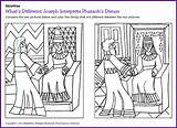 Pharaoh Bible Pharaohs Interprets Egypt sketch template