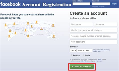 How To Register New Facebook Account And Use Facebook Like A Pro