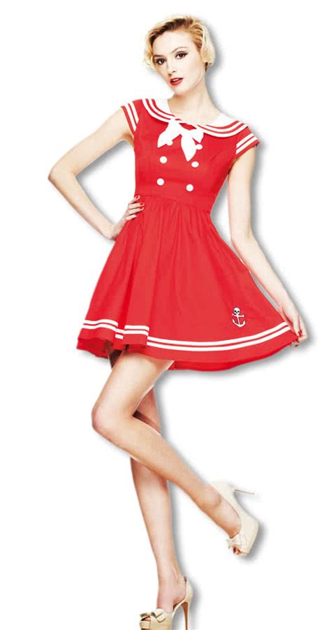 sailor mini dress red sailor dress pin  dress karneval universe