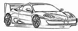 Ferrari F50 Coloring Cars Pages Sketch Kidsplaycolor Color Kids Play sketch template