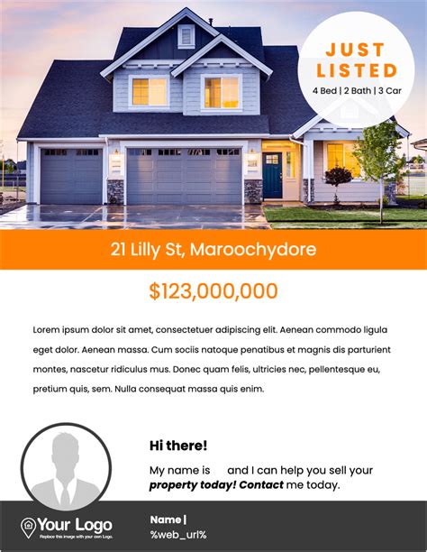 eye catching real estate flyer examples  updated