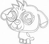 Moshi Coloring Pages Monster Monsters Printable Iggy Print Getdrawings Kids sketch template