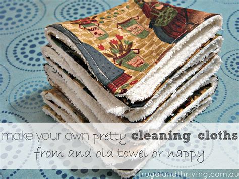 homemade cleaning cloths    towel reusable