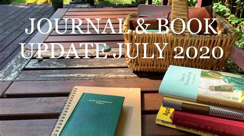 journal book update july  youtube