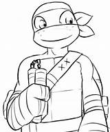 Tmnt Mikey sketch template