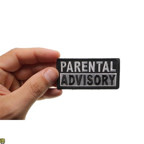 parental advisory patch funny patches thecheapplace