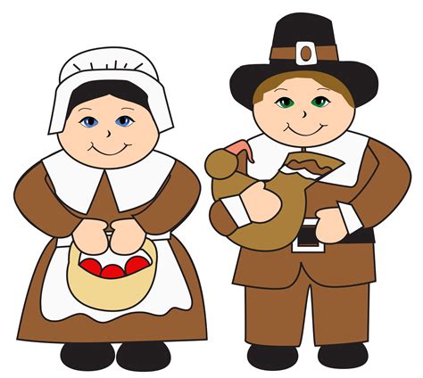 free pilgrims thanksgiving cliparts download free pilgrims