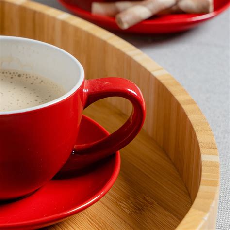 coloured cappuccino cups  matching saucer set porcelain tea