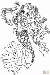 Sirena Boo Colorare Disegni Meerjungfrau Mandalas 1096 Elfkena Supercoloring Draculaura Monstrueuse Tudodesenhos Dibujos Disegnare Drukuj sketch template