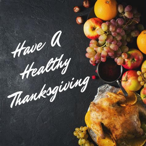 healthy thanksgiving menu
