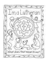 Reformation Luther Lutheran sketch template