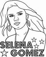 Selena Gomez Kolorowanki Piosenkarze Kolorowanka sketch template