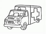 Ambulance Wuppsy Transportation Mewarnai Colouring Ausmalbilder sketch template