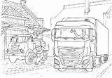 Vrachtwagen Scania Kleurplaten Daf Kleurplaat Vrachtwagens Zo sketch template
