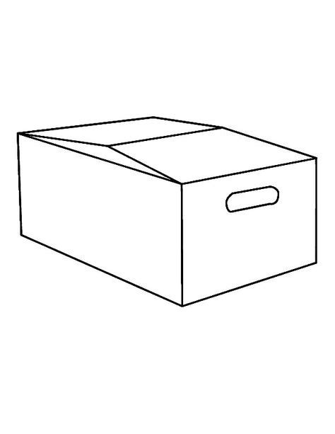 box coloring page  kids coloring sun