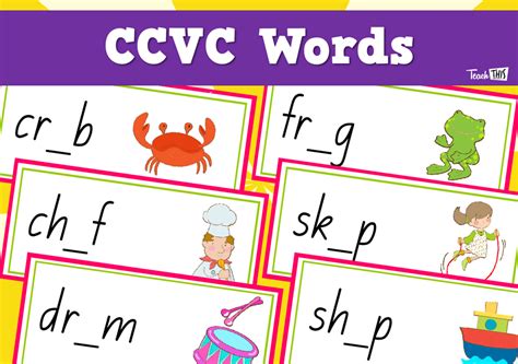 list  ccvc words txt cvc cvcc ccvc words phonics reading  making
