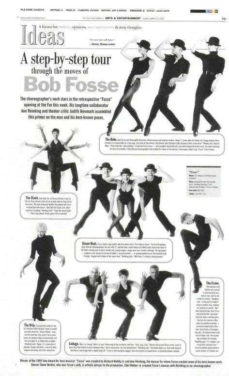 Bob Fosse Dance Poster Bob Fosse Dance