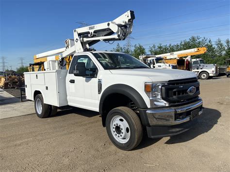 ford   sstne aerial truck versalift midwest