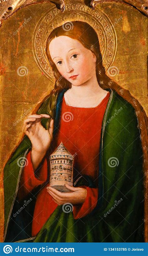 Painting Of Mary Magdalene Editorial Image Image Of