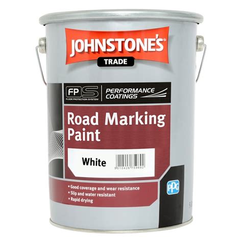 johnstones trade road marking paint white