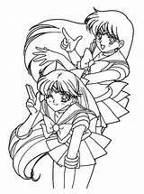 Sailor Kolorowanki Druku Ksiezyca Gene Czarodziejka sketch template