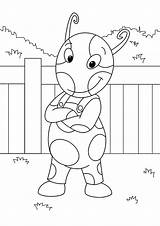 Coloring Printable Pages Backyardigans Kids Bestcoloringpagesforkids Children Print sketch template