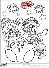 Kirby Coloring Pages Print Printable Mario Nintendo Kids Game Fire Popular Colors Team Coloringhome Choose Board Comments sketch template