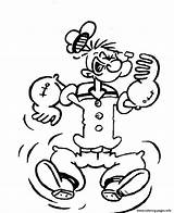 Popeye Coloring Pages Printable Cliparts Strong Clipart Popular Print Library Books sketch template
