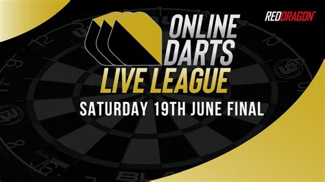 darts  league saturday  june final youtube