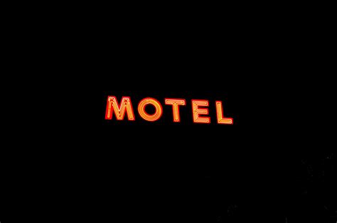 motel motel neon signs vehicle logos