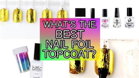 whats   nail foil topcoat youtube