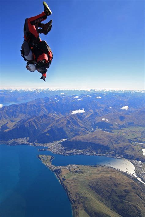 skydiving  stunning queenstown scenery dream honeymoon travel fun dream vacations
