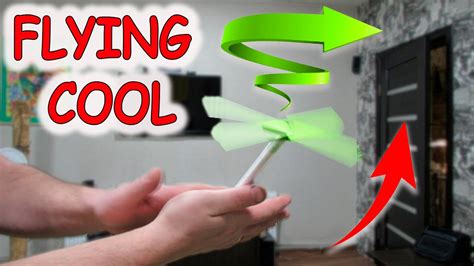 paper helicopter flying cool origami plane youtube