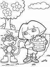 Dora Boots sketch template