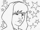Justin Coloring Pages Getdrawings sketch template