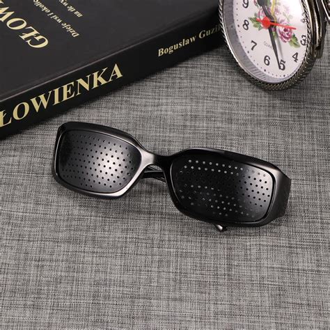 New Arrival Black Unisex Vision Care Pin Hole Eye Exercise