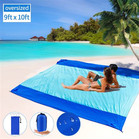 sand  beach blanket   extra large beach mat oversized
