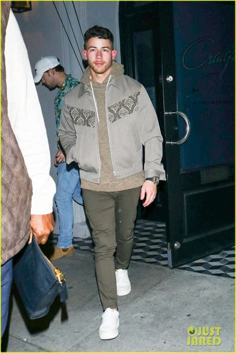 Nick Jonas Steps Out For Dinner Ahead Of Grammys Weekend