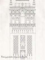 Sevilla Giralda Planos Fortissima Postales Antiguas sketch template