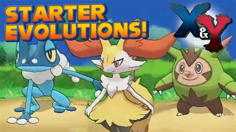Pokémon X And Y Kalos Starter Evolutions Trailer Quilladin Braixen