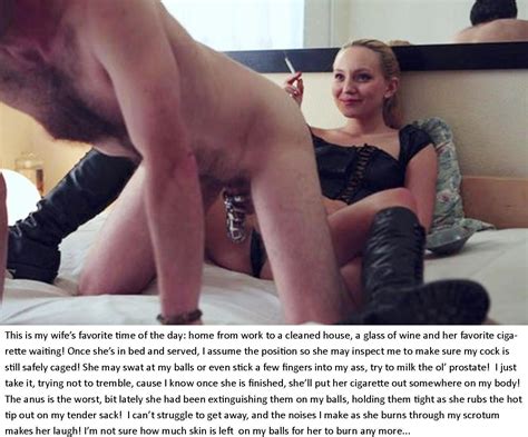 Femdom All Tied Up  Porn Pic From Cuckold Captions 218